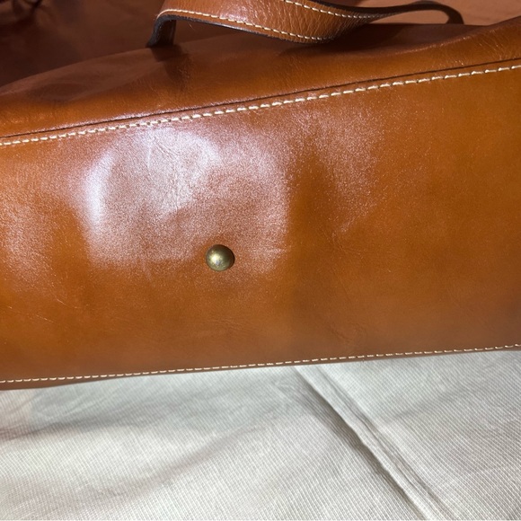 Patricia Nash Brown Leather Shoulder Bag - Picture 8 of 14